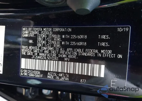2020 Lexus Nx 300 F Sport from USA, damaged, VIN JTJSARDZXL5010283